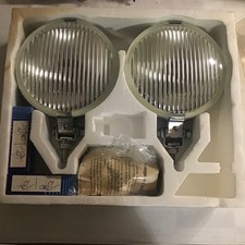 2 X NEBELSCHEINWERFER CHROME FÜR OLDTIMER AUTO K 8307 MADE IN GERMANY