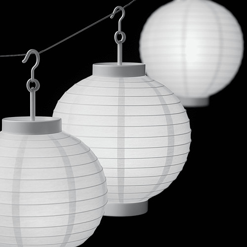 Led papierlaternen xl - 6,