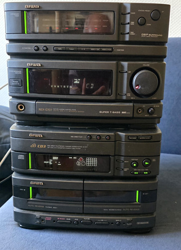 Aiwa nsx d707 hifi - aiwa, hifi-system