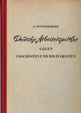 Günther Wonneberger: Deutsche Arbeitersportler gegen Faschisten (1959)