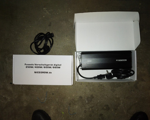 Grow set nicegrow evsg 600w - set:,