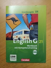 English G 21 D5 Klasse 9 Grundausgabe Grundkurs Workbook Arbeitsheft Englisch