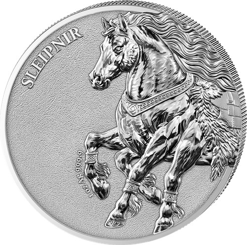 Silbermünze germania beasts - silbermünze,
