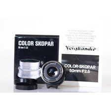 Voigtländer Color-Skopar 2,5/50 Standardobjektiv für M39 / M-39 Mount - 50mm 2.5