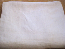 schweres Leinen Leinenstoff Tuch Stoff alt antik ca. 2,20 x 1,44 m Vintage
