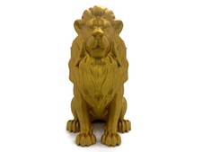 Löwe sitzende Figur 25 cm