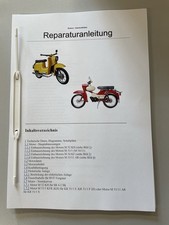 Simson Star Schwalbe SR4 KR51 MK54 MK53 Reparaturanleitung 156 Seiten