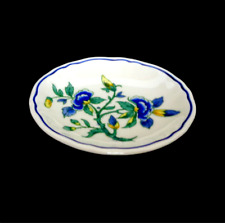 Teebeutelablage Villeroy & Boch Phoenix blau 7,8 cm sehr guter Zustand