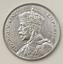 1/2  Crown 1935 New Zealand