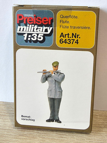 Preiser 64374 querflöte - preiser, 1:35,