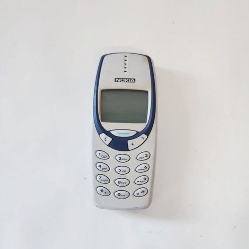 Nokia 3330 silver mobile phone - nokia,