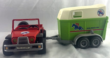Playmobil roter geländewagen - roter,
