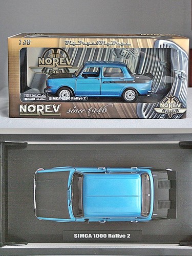 Norev simca 1000 rallye - 1000, blau