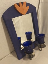 Wandspiegel mit Holzrahmen und