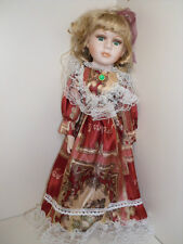 Porzellanpuppe Sammel-Edition Puppe handgefertigt handbemalt 40 cm  Kellerfund !