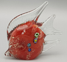 hübsche Glas Figur Fisch