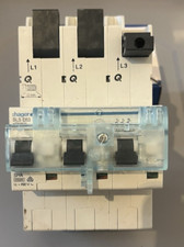 SLS-Schalter, 3-polig, E-Charakteristik, 63A, für Sammelschiene