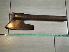 Alte große Zimmermannsaxt Zimmermann Axt Beil Breitbeil ca um 1930