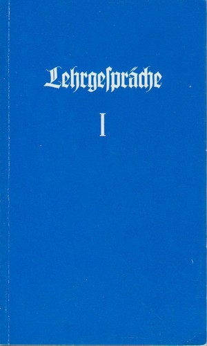 Lehrgespräche katechismus - -,