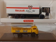 2 Mercedes Getränke-Lkw 1:87