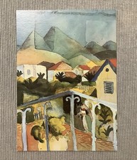 1 Postkarte, August Macke, St