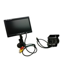 Rückfahrkamera Set 7 Zoll TFT LCD Rear View Monitor 12V24V Rückfahrkamera 18 IR 