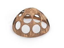 NaDeco Kokosnussschale gelocht