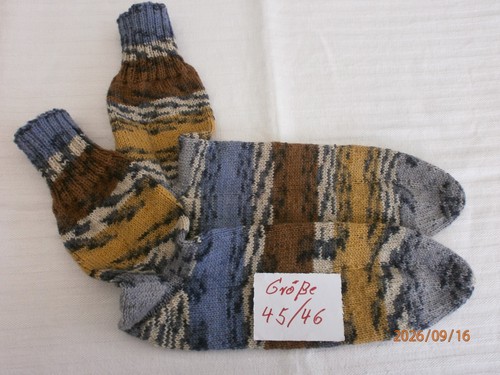 Socken handgestrickt