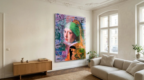 Vermeer mädchen mit - mädchen,