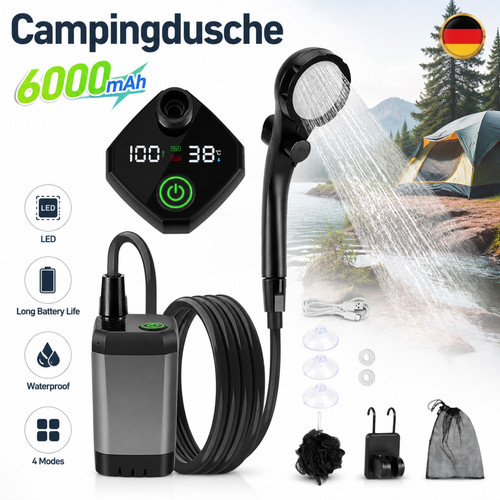 Campingdusche tauchpumpe - campingdusche,