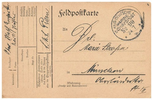 Feldpost marine 1916 msp - marine,