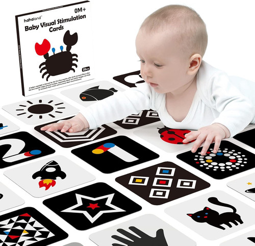 Hahaland kontrastkarten baby - hahaland,