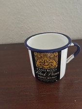 Whisky Becher aus hochwertiger Emaille 2 Becher ca. 50 Jahre alt