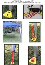 PAVILLON - SET - BEFESTIGUNG-