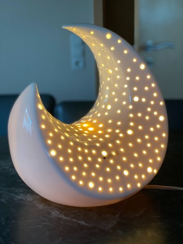 Tiziano keramik deko mondlampe - tiziano,