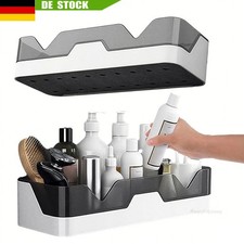 Duschablage ohne Bohren 2 Stk Duschregal Badezimmer Duschkorb für Bad Küchen