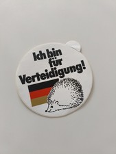 Ich bin für Verteidigung