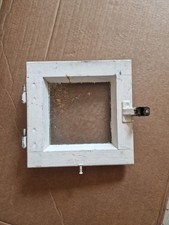 Altes Sehr Kleines Fenster 26x26 Cm Rar Alt