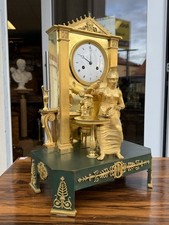 Empire Pendule Tisch uhr LeRoy