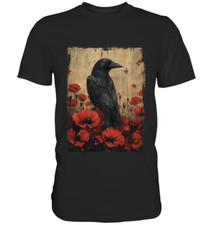 Rabe Mohnblume T-Shirt -