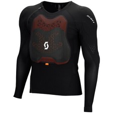 SCOTT Protektorenjacke Softcon Hybrid Pro Schwarz Protektor-Hemd Brustpanzer 