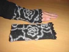 Walk-Wolle-Armstulpen -