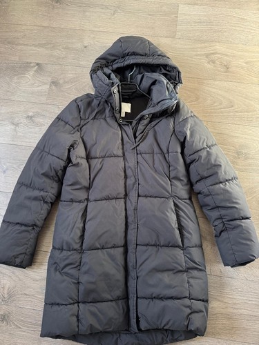 Daunenmantel schwarz gr s - h&m,