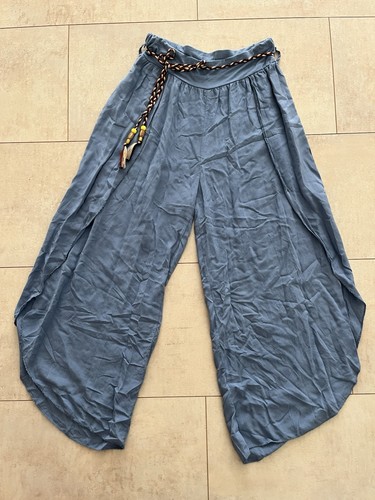 Luftige palazzo hose mit - luftige,
