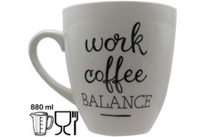 Jumbo Tasse XXL 880 ml mit