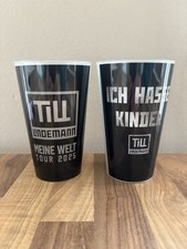 2 Till Lindemann Tourbecher 2025 vom Auftakt in Leipzig