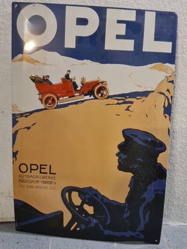 Blechschild opel - blechschild,,