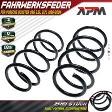 2x Federn Fahrwerksfeder