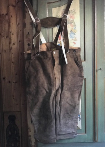 Meindl hirschlederhose vintage - hirschlederhose,