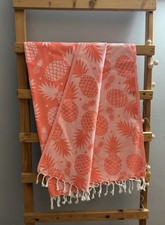 Neu Sauna Hamamtuch Peshtemal Badetuch Baumwolle Strandtuch Überwurf 190x100cm